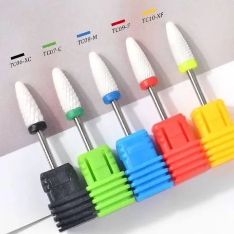 Đầu mài sứ Ceramic mài sơn gel , mài bột móng siêu êm bền không nóng rát phạm da đủ Size hàng chuẩn xịn