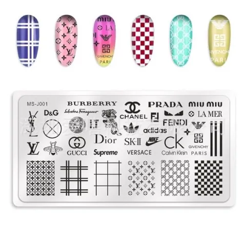 Set khuôn in hình nail đầy đủ siêu tiện lợi cho chị em ngành nail ngại vẽ