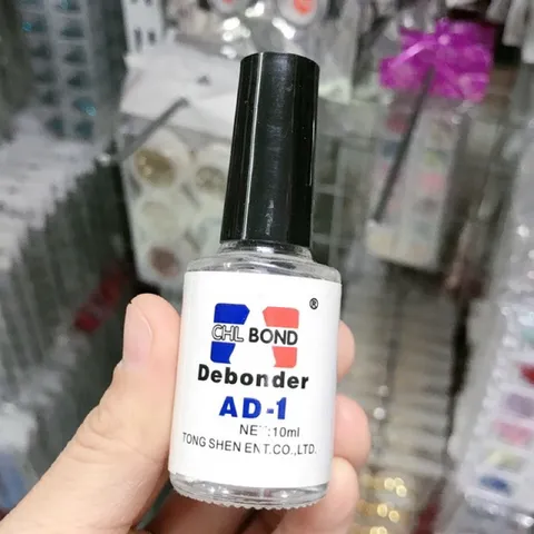 Nước AD tháo móng sáng đá rửa nhíp đa năng chuyên dụng ngành nail mi chính hãng