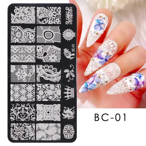 Set khuôn in hình nail đầy đủ siêu tiện lợi cho chị em ngành nail ngại vẽ