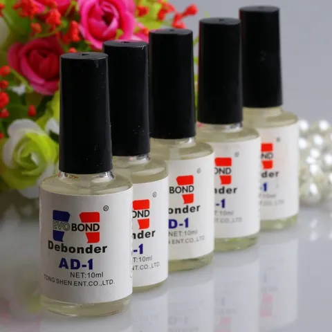 Nước AD tháo móng sáng đá rửa nhíp đa năng chuyên dụng ngành nail mi chính hãng