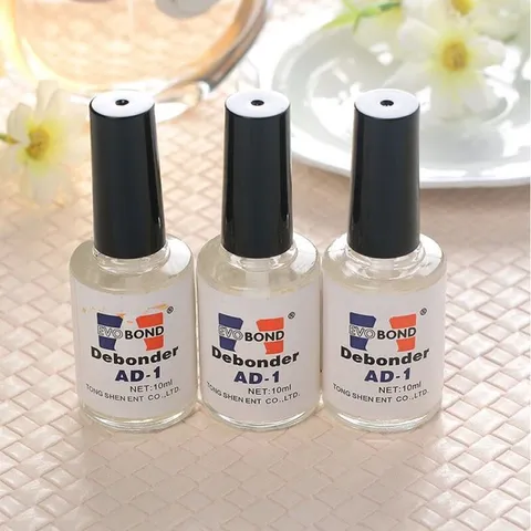 Nước AD tháo móng sáng đá rửa nhíp đa năng chuyên dụng ngành nail mi chính hãng