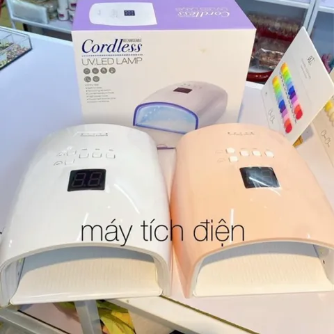 Máy hơ Nail tích điện Cordless S10 48w 30 bóng đèn hơ siêu tốc Pin cực khoẻ (CHÍNH HÃNG BẢO HÀNH )