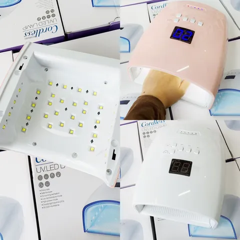 Máy hơ Nail tích điện Cordless S10 48w 30 bóng đèn hơ siêu tốc Pin cực khoẻ (CHÍNH HÃNG BẢO HÀNH )
