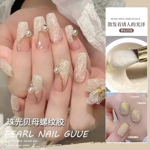 Gel ánh trai sơn gel trai trắng tạo vô số mẫu nail siêu đẹp
