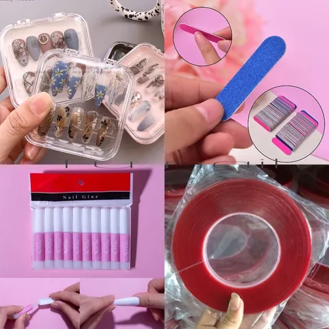 Hộp nhựa dụng cụ phụ kiện làm nailbox đủ mẫu