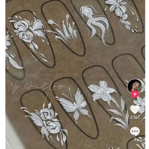 Cọ vẽ hoa nail cao cấp đa năng chuyên dụng ngành nail