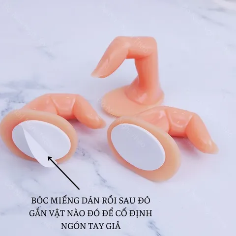 Ngón tay giả có khoé tập sơn móng vẽ móng , úp móng giả , đắp gel bột cho học viên thực hành đa năng giá rẻ