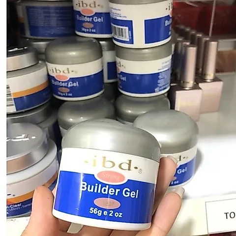Gel đắp IBD Lawei không nóng chảy chuẩn xịn đắp móng ẩn gel siêu êm