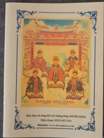 KINH BÀ NGŨ HÀNH - KINH SÁCH 5 BÀ NGŨ HÀNH