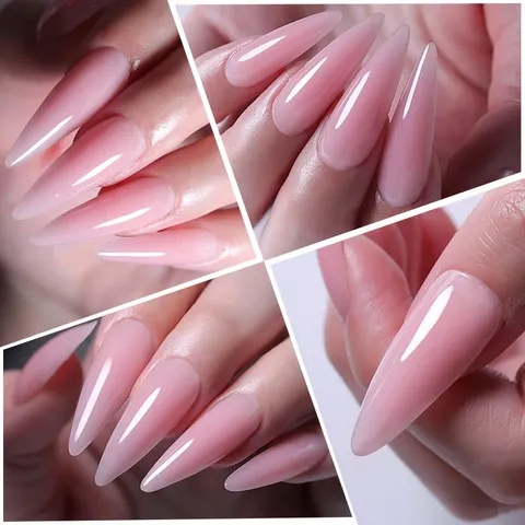 Set gel gôm đủ bộ đắp tạo phom móng siêu bền đẹp tự nhiên dễ đắp mẫu mới màu siêu đẹp