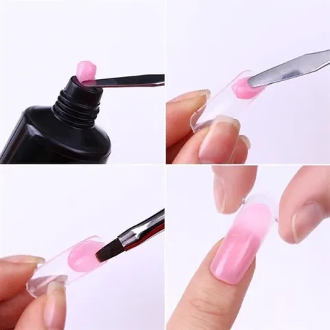 Set gel gôm đắp móng tạo hình móng giả lên phom siêu đẹp dễ làm bền đẹp tiện lợi nhiều màu HOT