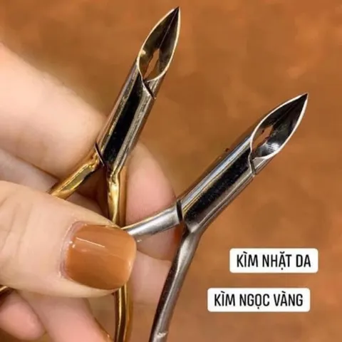 Kìm Ngọc mũi nhọn inox không gỉ nhặt da lách khoé siêu đỉnh cực bén bền