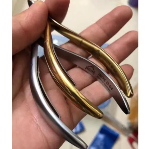 Kìm Ngọc mũi nhọn inox không gỉ nhặt da lách khoé siêu đỉnh cực bén bền