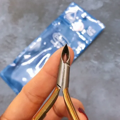 Kìm Ngọc mũi nhọn inox không gỉ nhặt da lách khoé siêu đỉnh cực bén bền