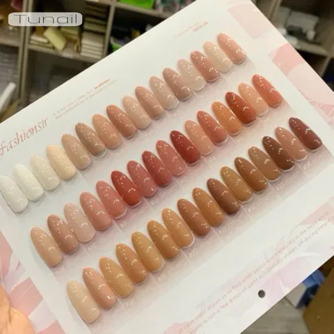 [ HOT ] Set Sơn Thạch Đục Fashionsir Cao Cấp 24 Màu Tông Hồng Nude Nâu Cơ Bản Siêu Đẹp Mướt [ Tặng Bảng Màu Xịn ]