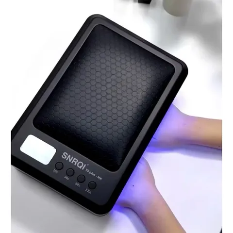 Máy Hơ Gel SNRQI T8 Plus 72W Màu ĐEN - HỒNG Phiên Bản Mới Siêu Bền Hơ Khoẻ Nhanh Khô ( CHÍNH HÃNG BẢO HÀNH )
