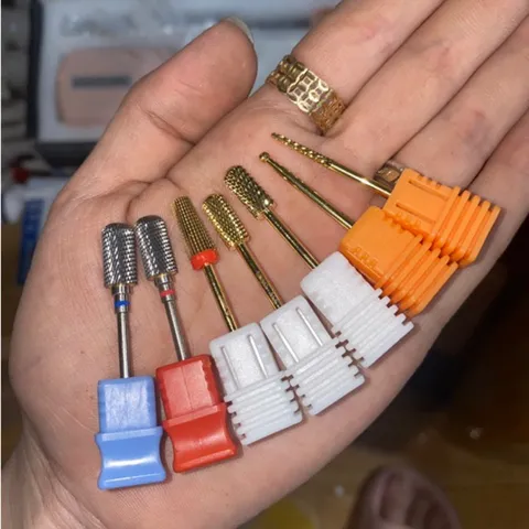 Đầu mài móng thép TiTan siêu bén bền không nóng rát phạm da đủ phom
