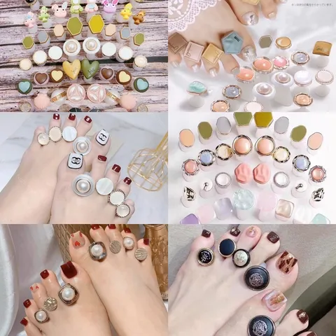Tách ngón chân chống lem khi sơn chụp hình nail đa năng siêu sang xịn đủ bộ