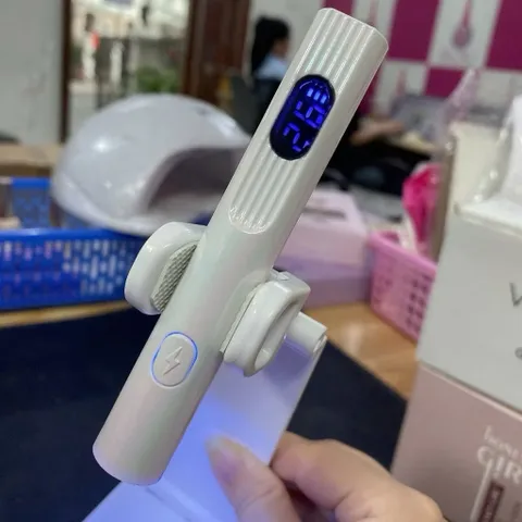 Đèn hơ gel tích điện cao cấp ZY-D06 công suất 3W hơ siêu tốc cực nhanh dung lượng pin cao ( có giá đỡ )