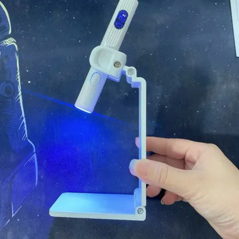 Đèn hơ gel tích điện cao cấp ZY-D06 công suất 3W hơ siêu tốc cực nhanh dung lượng pin cao ( có giá đỡ )
