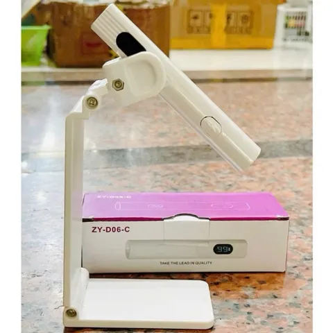 Đèn hơ gel tích điện cao cấp ZY-D06 công suất 3W hơ siêu tốc cực nhanh dung lượng pin cao ( có giá đỡ )
