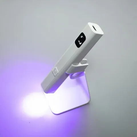 Đèn hơ gel tích điện cao cấp ZY-D06 công suất 3W hơ siêu tốc cực nhanh dung lượng pin cao ( có giá đỡ )