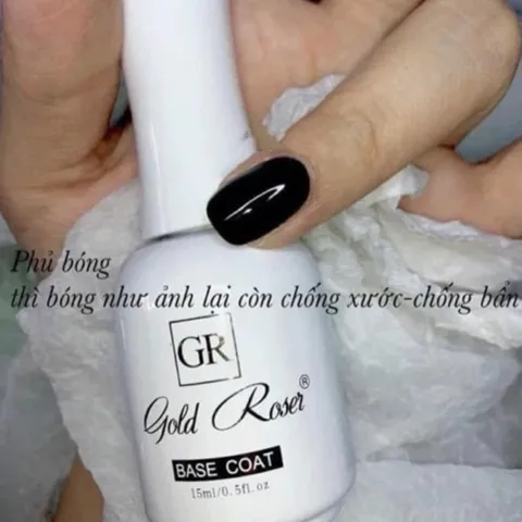 [ Chính hãng ] Cặp Base Top hoa hồng Gold Rose cao cấp chống xước độ bền cao chai 15ml