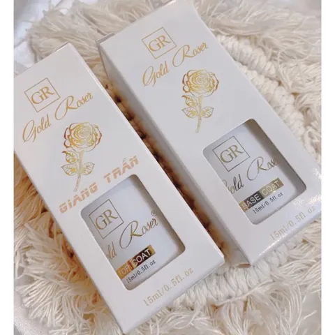 [ Chính hãng ] Cặp Base Top hoa hồng Gold Rose cao cấp chống xước độ bền cao chai 15ml