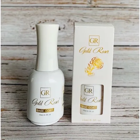 [ Chính hãng ] Cặp Base Top hoa hồng Gold Rose cao cấp chống xước độ bền cao chai 15ml