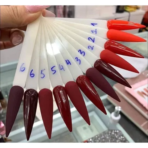 (CHÍNH HÃNH) Sơn gel mxbon đỏ chuẩn màu không ánh tím chất siêu đặc đẹp bán lẻ đủ màu chai 15ml