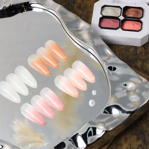 Khay 4 Màu Gel Dặm Ombre Tông Cơ Bản Nhất Che Khuyết Điểm Cho Móng - Gel Dặm Ombre Đa Năng Siêu Đặc [ TÚ ANH NAIL ]