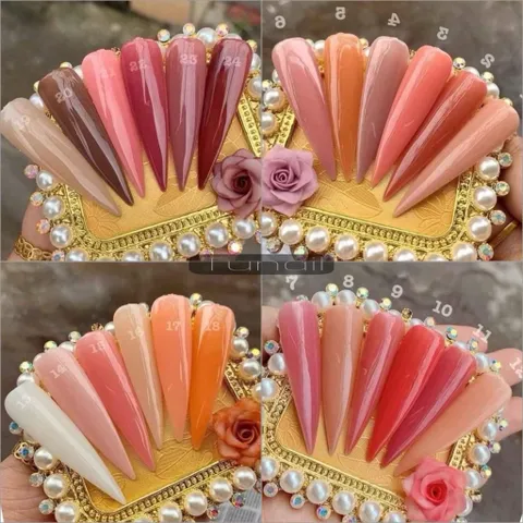 [ LẺ MÀU HOT ] Sơn Gel Thạch BO.BO Nail Chính Hãng Chất Siêu Đặc Đẹp Sơn 1-2 Lớp Lên Chuẩn Màu Chai 15ML TÚ ANH NAIL