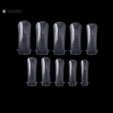 Móng giả móng úp gel gôm đủ size phom chuẩn hộp 100 chiếc chuyên dụng ngành nail