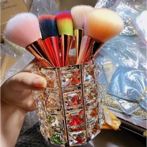 Cọ chổi phủi móng cao cấp cán dài sang xịn đa năng nhiều màu HO.T