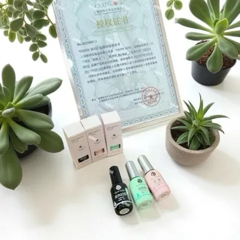 Bộ Base Top hoa hồng Youth Rose chai 15ml 20ml - Gel liên kết phủ bóng siêu bền chính hãng [ TÚ ANH NAIL ]