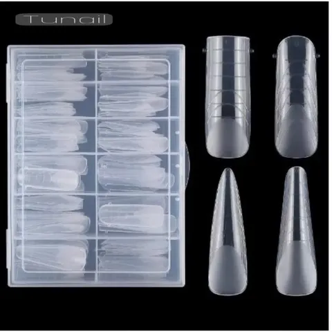 Móng Úp Gel Gôm Hộp 120 Chiếc Đủ Phom Tạo Khuôn Móng Dual Phom - Nối Dài Móng Chuyên Dụng [ TÚ ANH NAIL ]