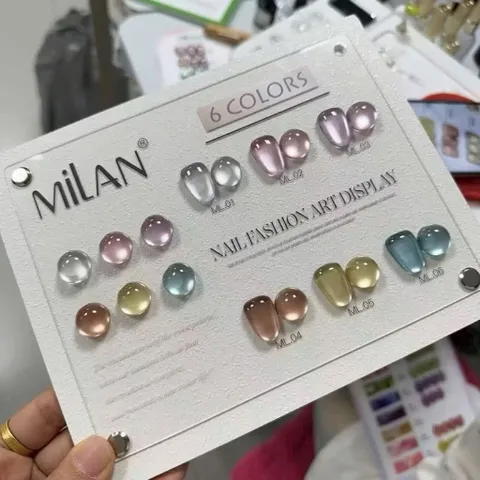 Set 6 màu sơn mắt mèo ánh trăng cực quang VDN hiệu ứng siêu sáng tặng kèm bảng màu xịn [ TÚ ANH NAIL ]