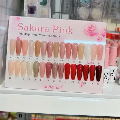 [ CHỌN MÀU HOT ] Sơn Thạch B.OB.O Nail Cao Cấp Chất Siêu Đặc Mướt Đủ Tông Trend Sơn 1-2 Lớp Lên Chuẩn Màu CHÍNH HÃNG