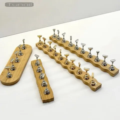 Đế Gỗ Nam Châm Hình Quân Cờ Set 5 - 10C Gắn Móng Giả Nailbox Loại Cao cấp Siêu Chắc Chắn Cho Thợ Nail [ TÚ ANH NAIL ]