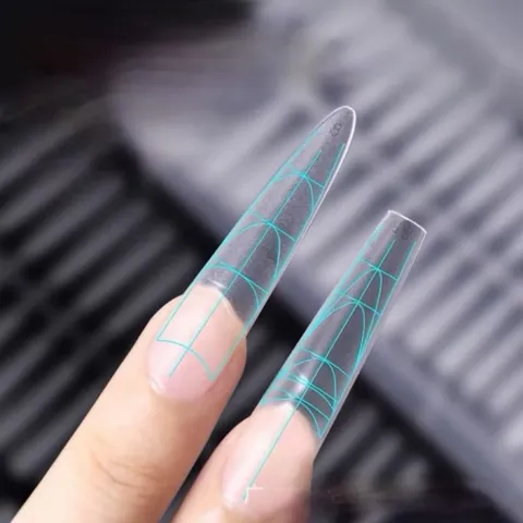 Móng Úp Chia Vạch Phom Nhọn Hộp 300 Chiếc Đủ Size Chất Liệu Mỏng Dẻo Siêu Bền Đa Năng Chính Hãng [ TÚ ANH NAIL ]