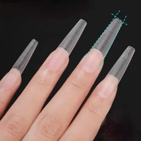 Móng Úp Chia Vạch Phom Nhọn Hộp 300 Chiếc Đủ Size Chất Liệu Mỏng Dẻo Siêu Bền Đa Năng Chính Hãng [ TÚ ANH NAIL ]