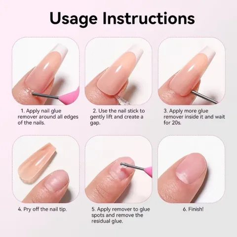 Gel Tháo Móng Phá Móng Úp Base Gel Born Pretty Siêu Nhạy Không Nóng Rát 30ML Chính Hãng ( Phá Tất Cả Loại Gel Dán Móng )