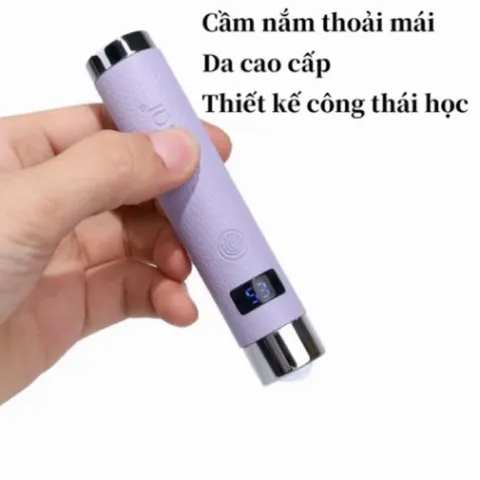 Đèn Hơ Mini Tích Điện SNRQI Công Nghệ AL Thế Hệ Mới Cảm Biến Siêu Nhạy Kèm Giá Đỡ Cao Cấp Chính Hãng [ TÚ ANH NAIL ]