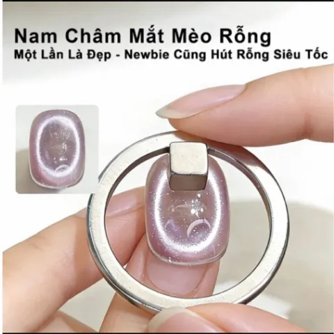 [ HOT ] Nam Châm Vòng Tròn Nail - Nam Châm Tạo Hình Sơn Mắt Mèo Vòng Tròn Siêu Nét Chỉ 3S Lực Hút Mạnh [ TÚ ANH NAIL ]