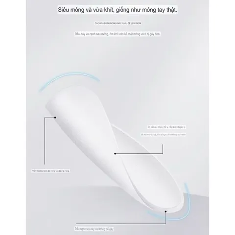 Móng Úp Nailbox Nhám Sẵn Nice - Xingme Hộp 100C Chia Size S,M Đủ Phom Chất Mỏng Dẻo Ôm Phom Không Gãy [ TÚ ANH NAIL ]