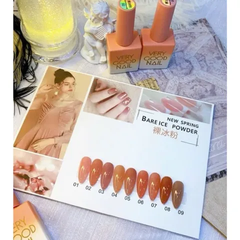 Set Sơn Thạch Milan 10 Chai Đủ Tông Hot Cơ Bản Nhất Ngành Nail Tặng Kèm Bảng Màu Mica Xịn [ TÚ ANH NAIL ]