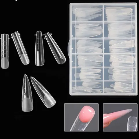 Móng Úp Gel Gôm Hộp 120c Đủ 12 Size 4 Phom Chuyên Dụng - Móng Úp Dual Phom Cao Cấp [ TÚ ANH NAIL ]