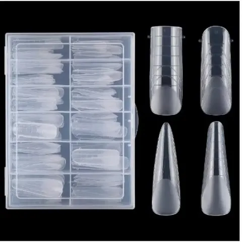 Móng Úp Gel Gôm Hộp 120c Đủ 12 Size 4 Phom Chuyên Dụng - Móng Úp Dual Phom Cao Cấp [ TÚ ANH NAIL ]