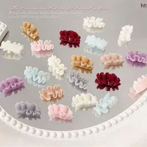 Charm Nơ Nhún Set 30C Mẫu Mới Trang Trí Móng Gắn Nailbox Cực Xinh [ TÚ ANH NAIL ]